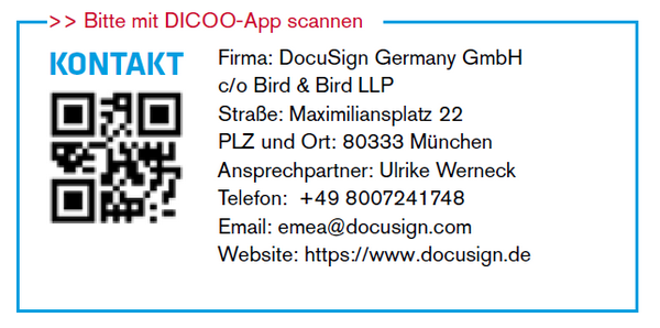 dfmag12 kontakt docusign